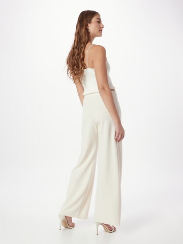 SISTERS POINT Wide leg Pants 'GLUT' in White