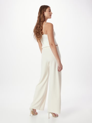 SISTERS POINT Wide leg Trousers 'GLUT' in White