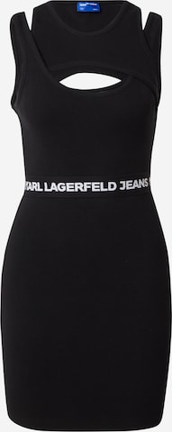 KARL LAGERFELD JEANS Kleit, värv must: eest vaates