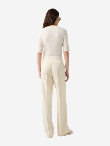 BOGNER Wide leg Trousers 'Ilvy' in White