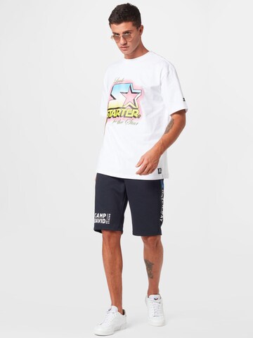 CAMP DAVID Loosefit Hose in Blau