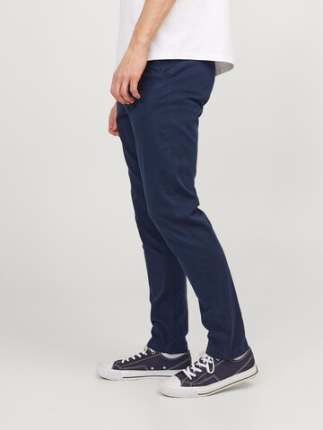 JACK & JONES Slimfit Chino nadrág 'JJIMarco JJBowie' - kék