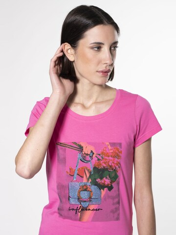 Maglietta di Influencer in rosa