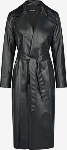 MARC AUREL Between-Seasons Coat in Black: front