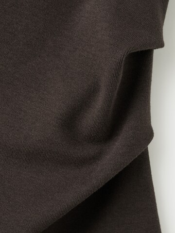 MANGO Majica 'JULINE' | rjava barva