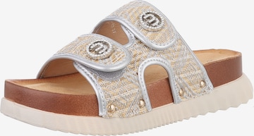 Ital-Design Mules in Beige: front