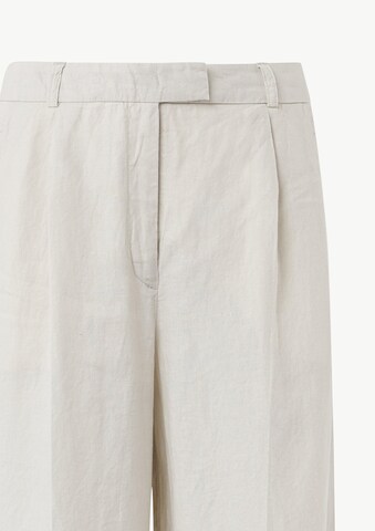 COMMA Wide Leg Hose in Beige