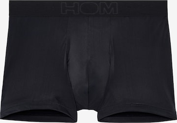 HOM Retro Boxer ' Supersoft ' in Schwarz: Vorderseite