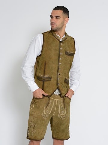 Rißberg Traditional vest in Beige: front