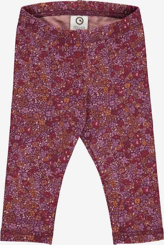 Regular Leggings Müsli by GREEN COTTON en rouge : devant