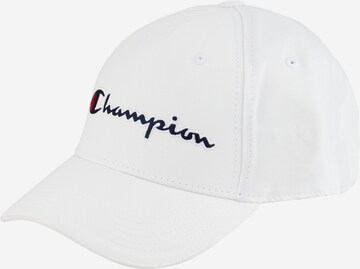 Champion Authentic Athletic Apparel Cap in Weiß: predná strana