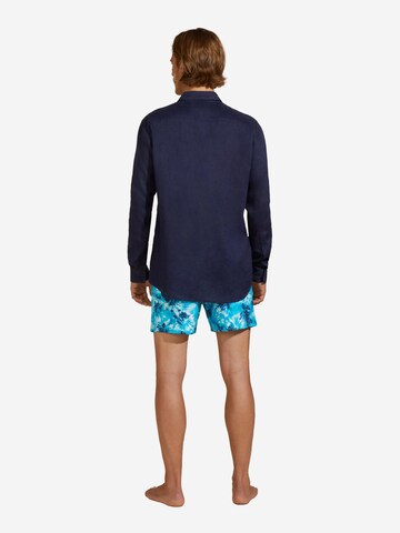 Vilebrequin Regular Fit Hemd‌‌‌‌‌ in Blau