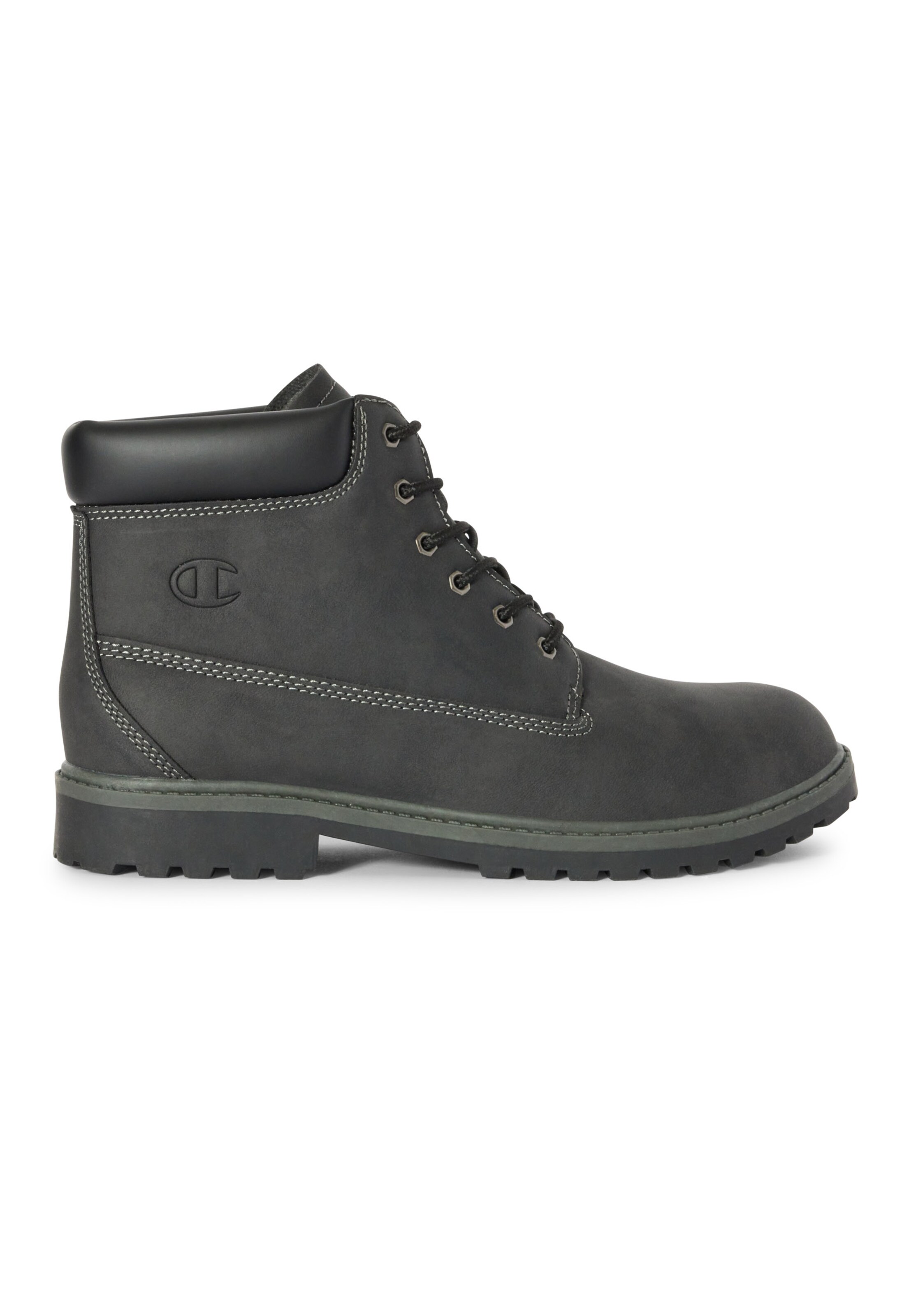 Champion Authentic Athletic Apparel Lace-Up Boots in Black