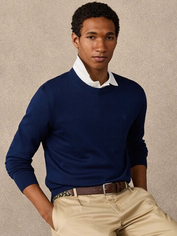 Hackett London Sweater 'Ess' in Blue