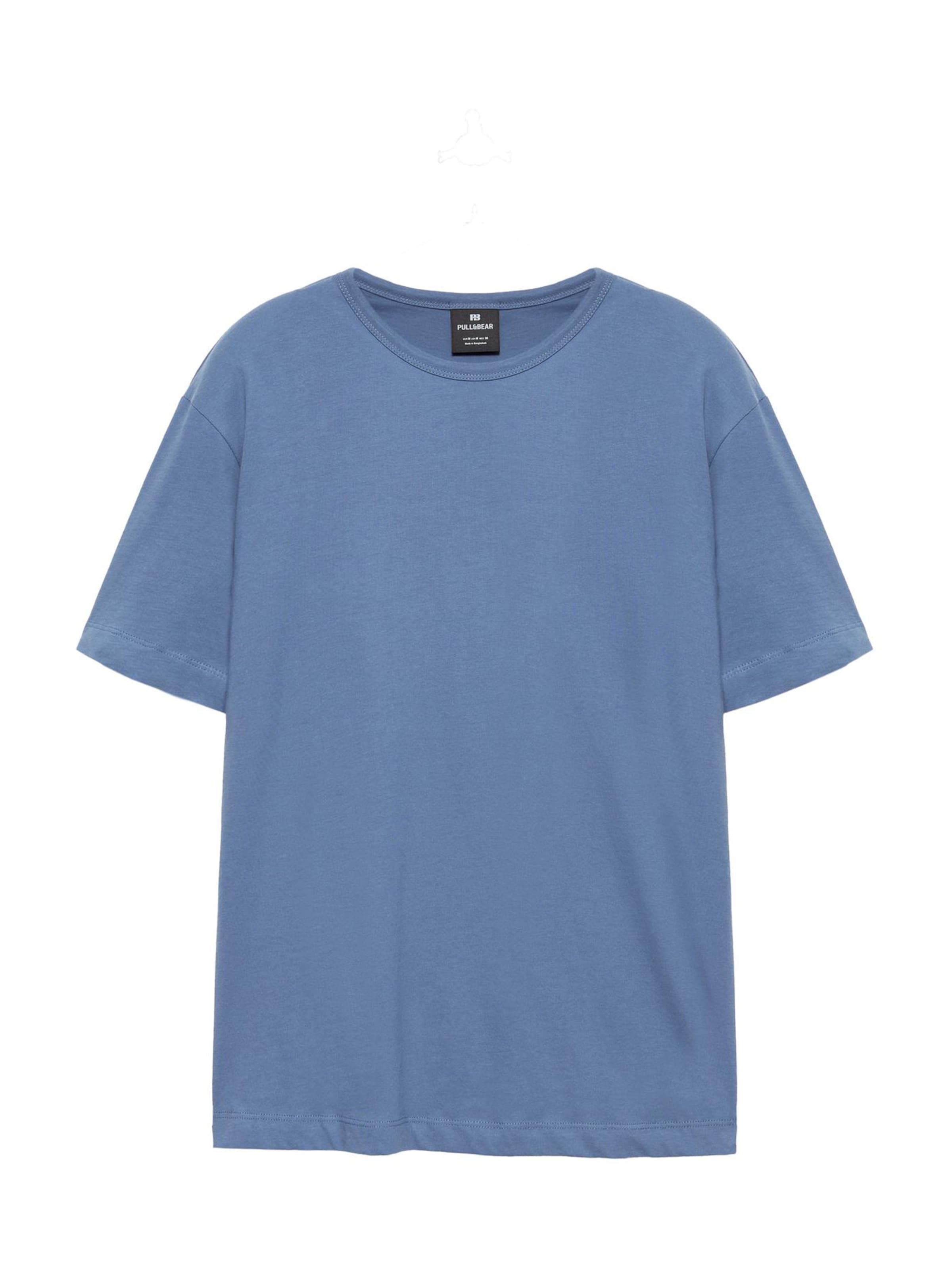 Pull&Bear Shirt in Blue: front