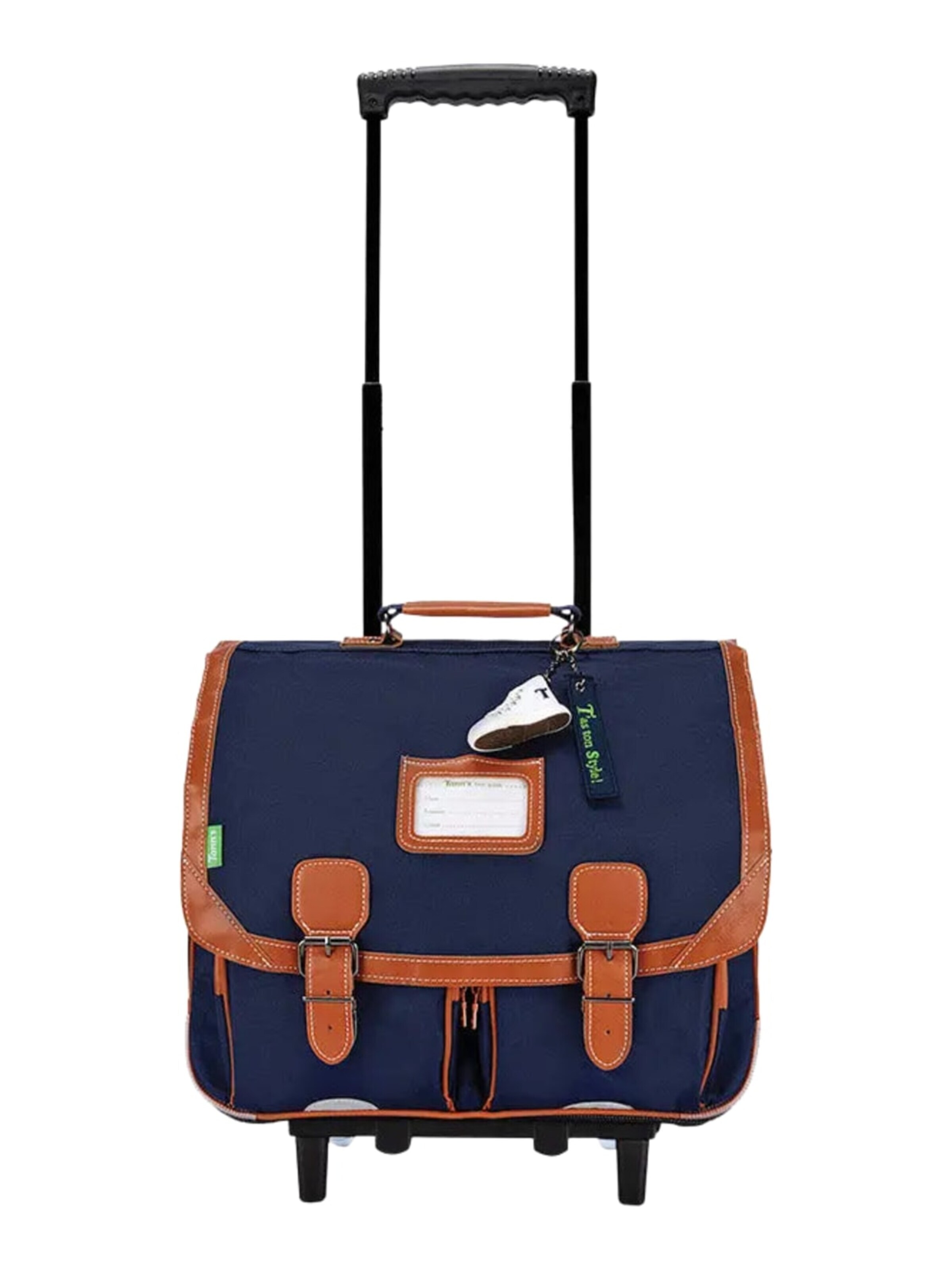 Tann's Trolley 'Tann'S Trolley 41 cm Camille Marine' in Blauw: voorkant