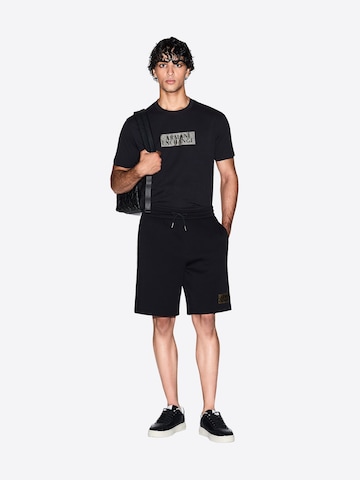 ARMANI EXCHANGE Shirt in Black