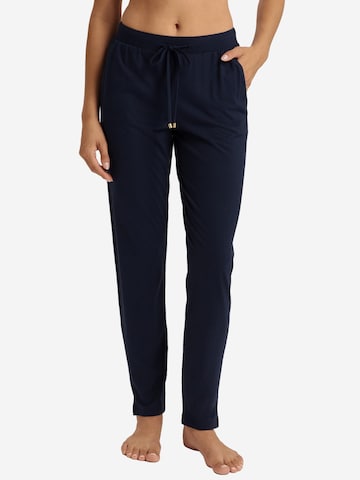 Hanro Pajama Pants 'Sleep & Lounge' in Blue