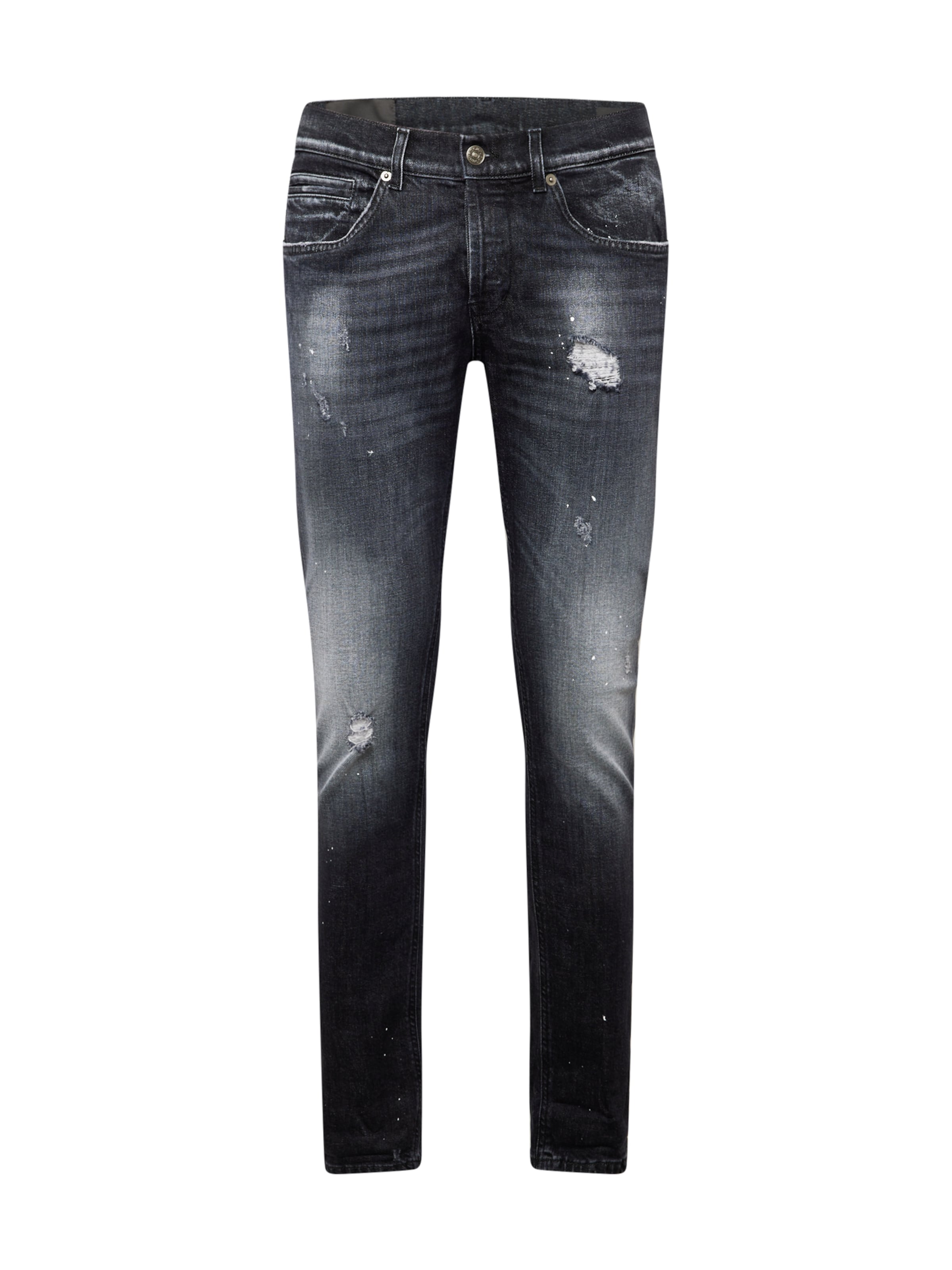 melns Dondup Standarta Džinsi 'GEORGE': no priekšpuses