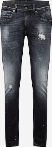 Dondup Regular Jeans 'GEORGE' in Zwart: voorkant