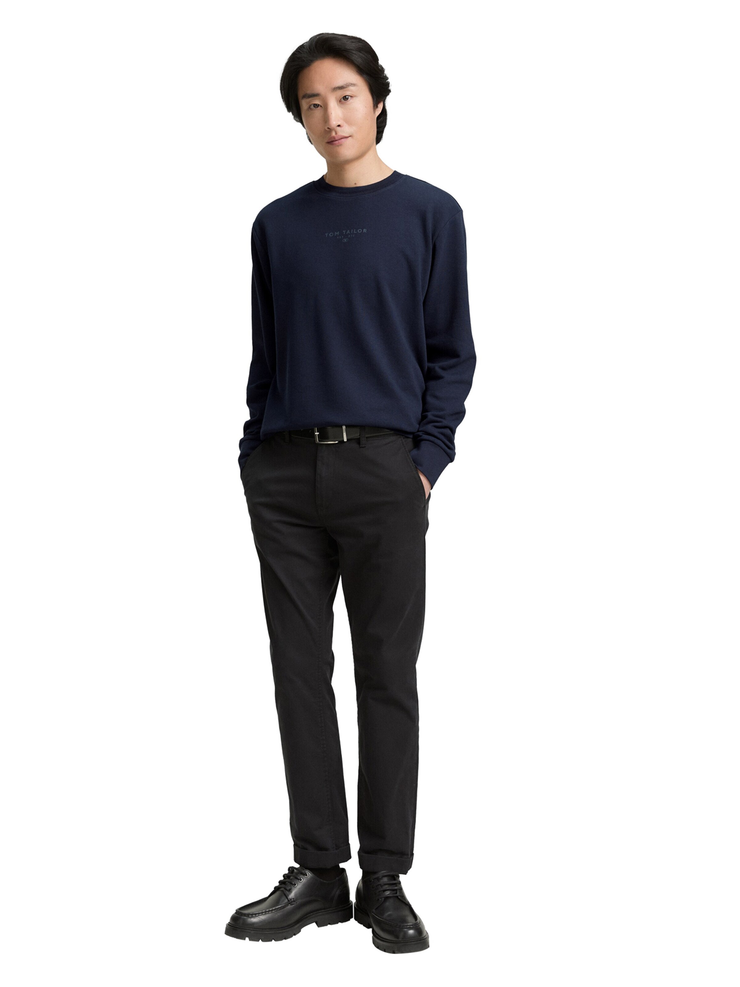 TOM TAILOR Sweatshirt in Blau