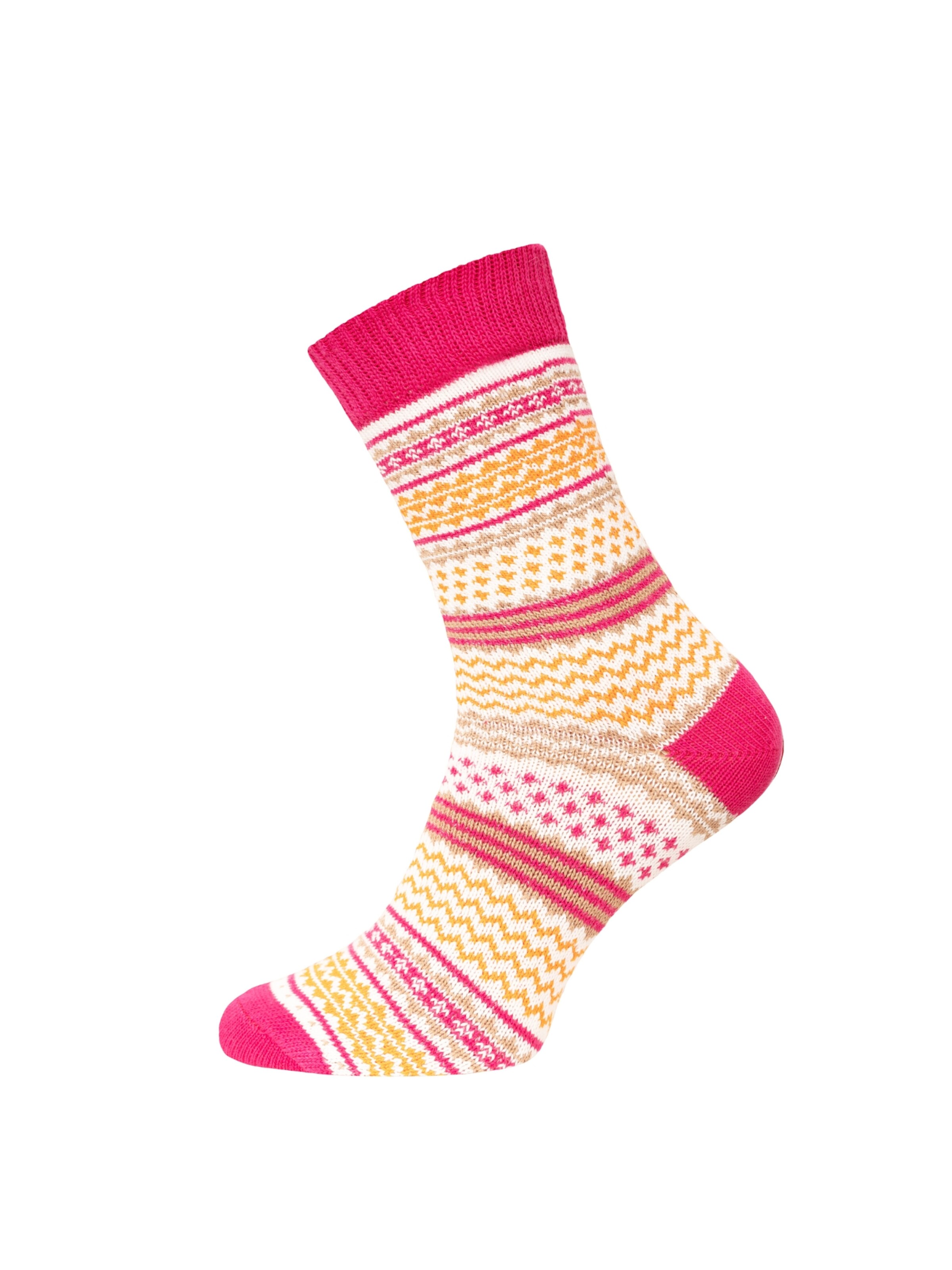 HomeOfSocks Socks 'HOS905' in Pink: front