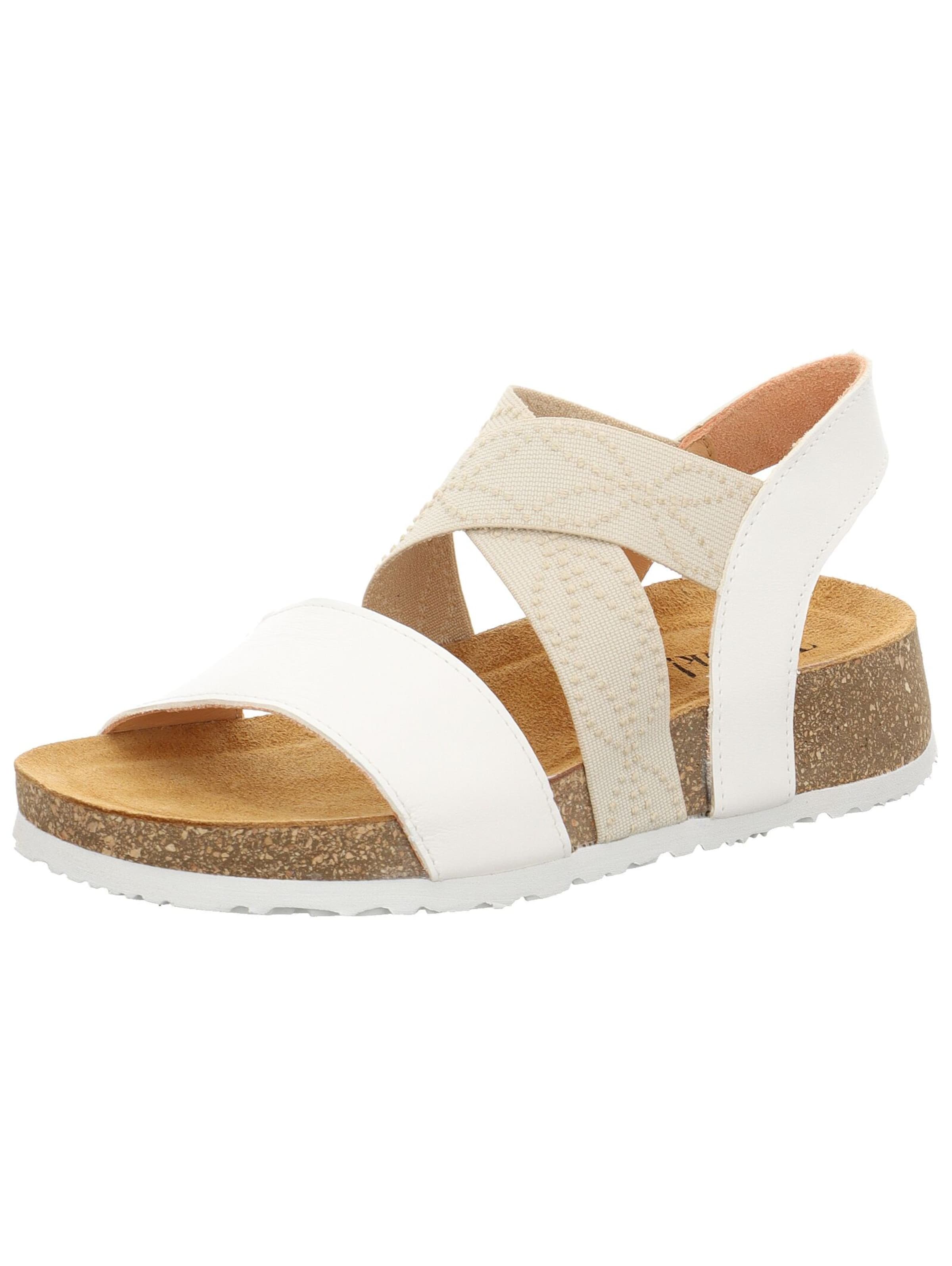 Sandalo di THINK! in bianco: frontale