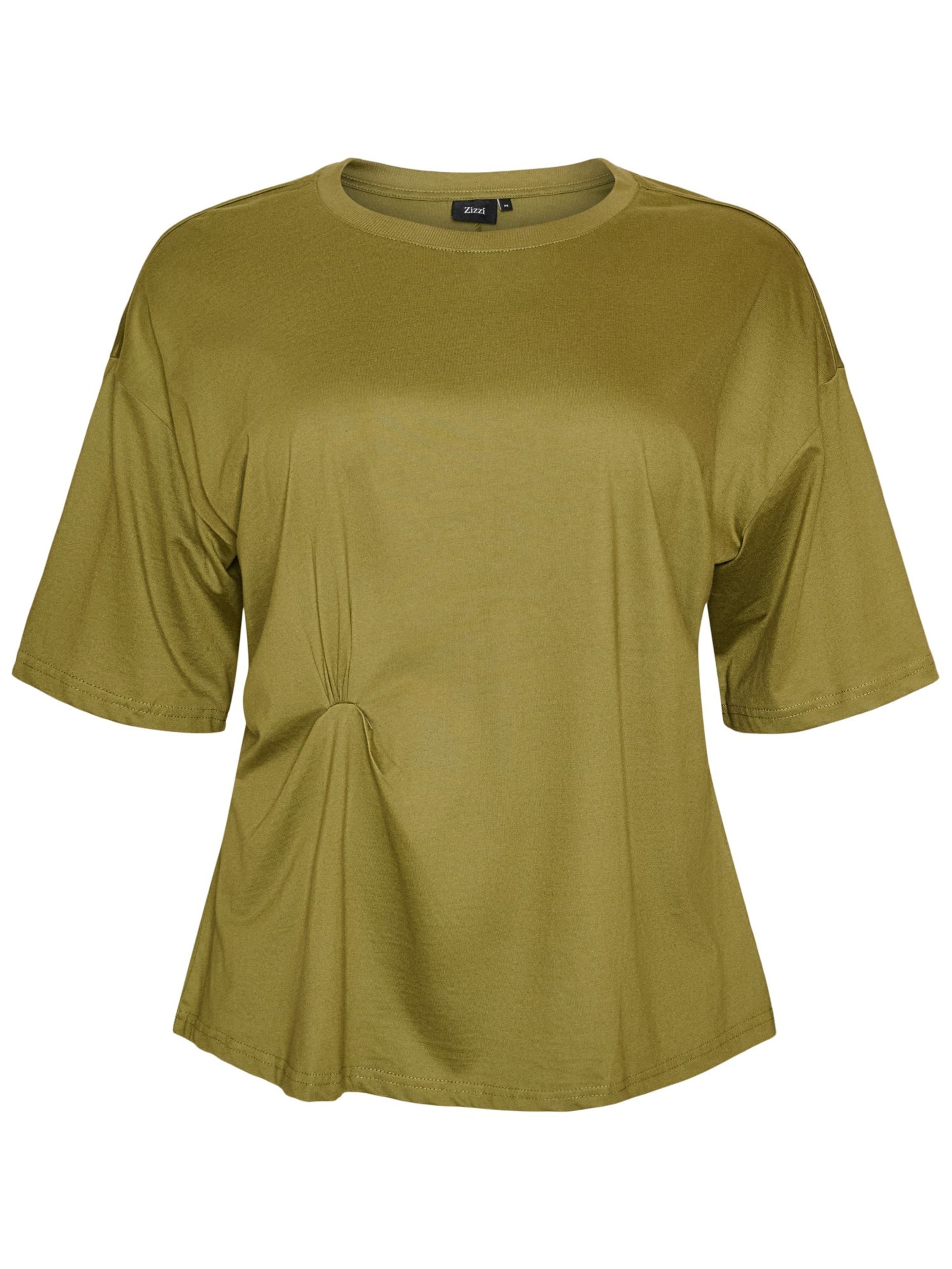 Zizzi - Camiseta 'MBILLE H' en verde: frente