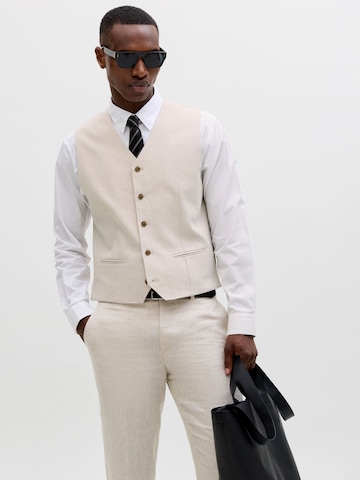 JACK & JONES Vest 'JPRMARTIN' i beige: forside