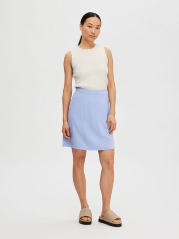 SELECTED FEMME Rok 'Fiva' in Blauw