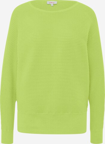 s.Oliver Sweater in Green: front