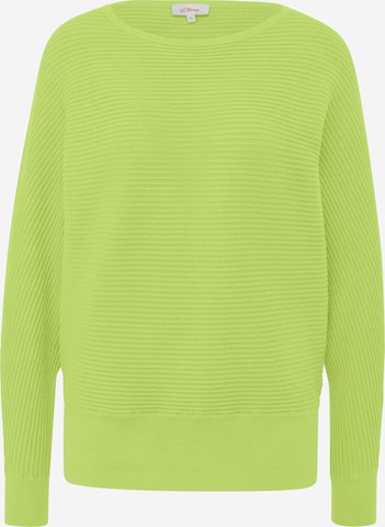 Pull-over s.Oliver en vert : devant