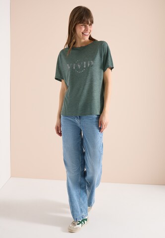 CECIL T-Shirt in Grün