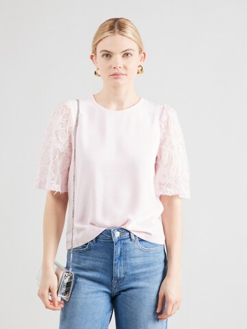 Camicia da donna 'VMTINA' di VERO MODA in rosa: frontale