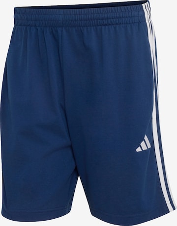 Pantalon de sport 'Essentials' ADIDAS SPORTSWEAR en bleu : devant