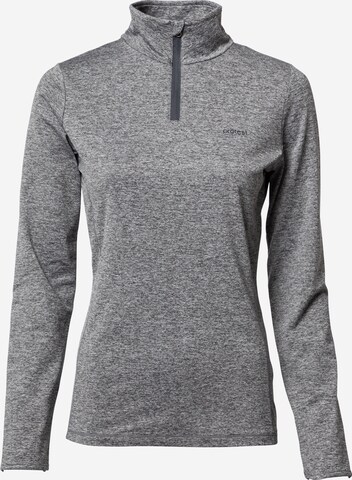 PROTEST Athletic Sweatshirt 'FABRIZM' in Grey: front