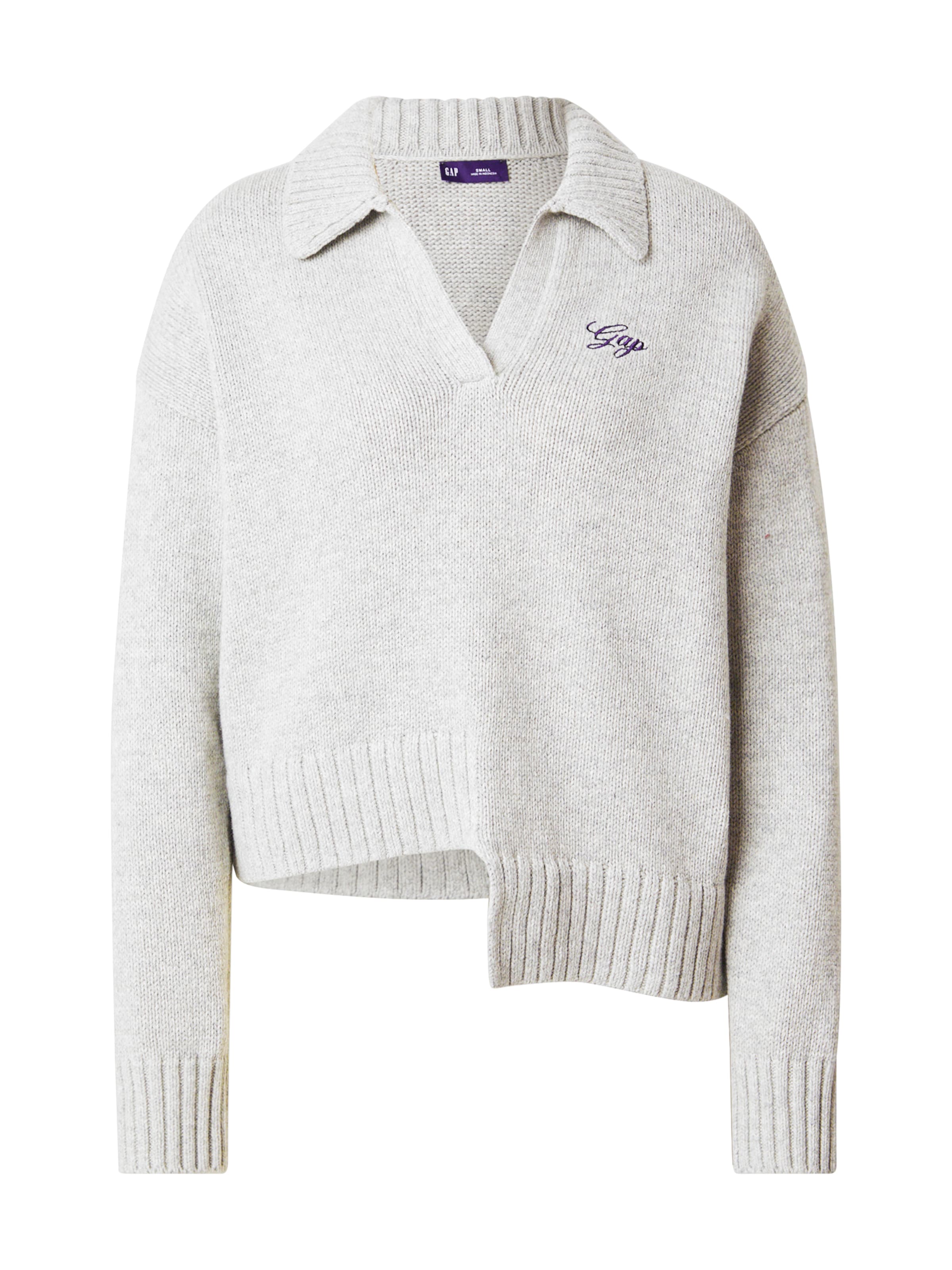 Pulover de la GAP pe gri: față