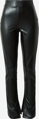 NLY by Nelly Flared Trousers in Black: front