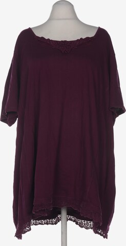 Ulla Popken Top & Shirt in 11XL in Purple: front