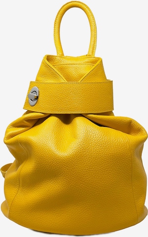 CHICCA BORSE Rugzak in Geel: voorkant