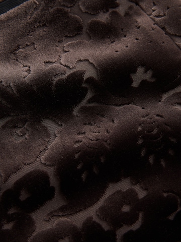 Next Slim Fit Sakko 'Devore' in Braun