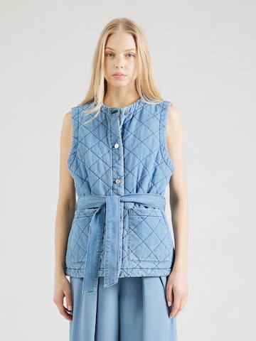s.Oliver Vest in Blue: front