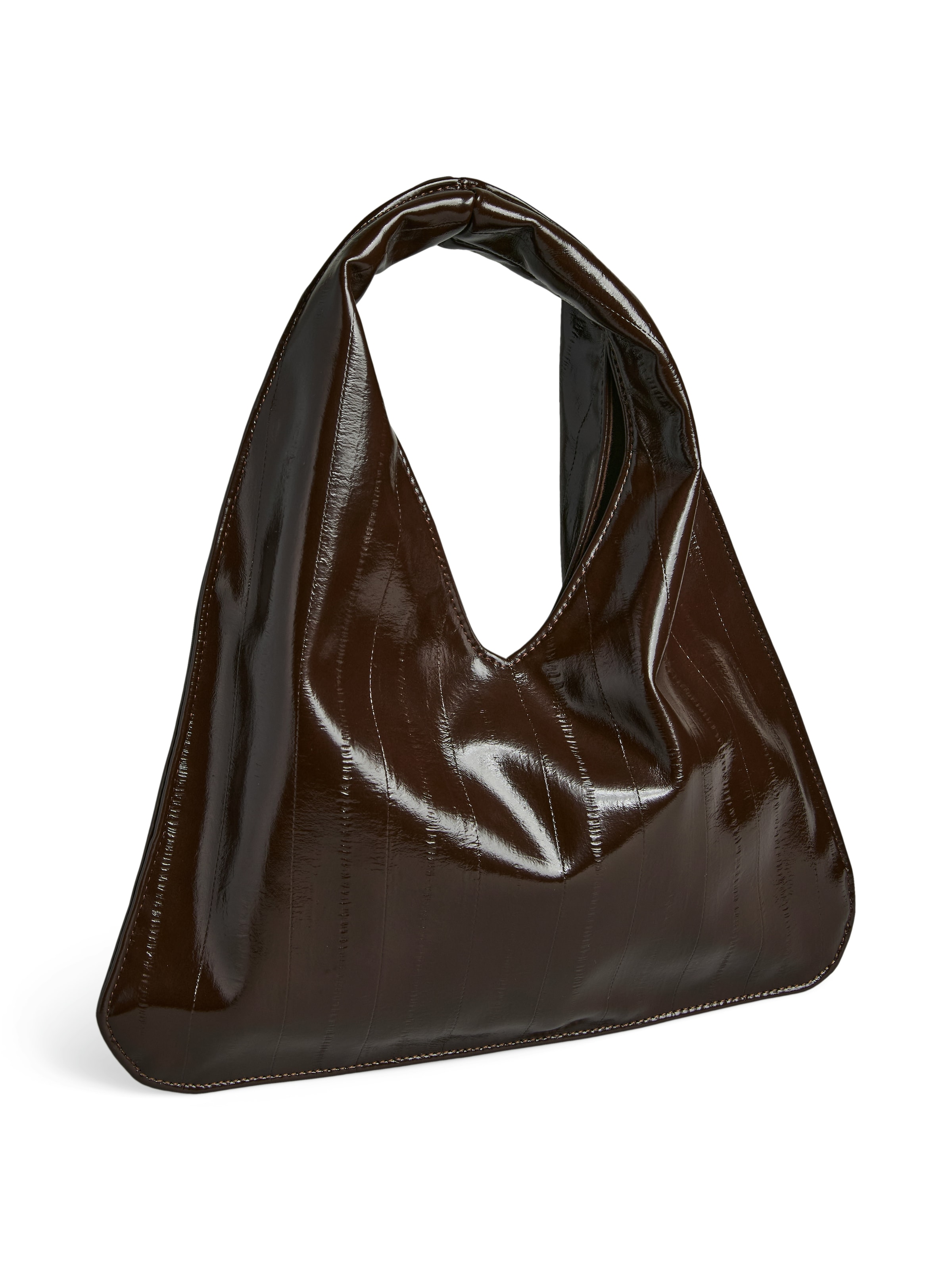 PIECES Shoulder Bag 'PCMARIA' in Brown: front