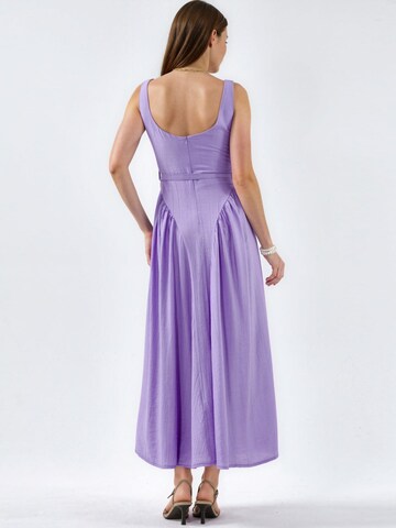 Busem Dress in Purple