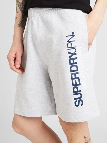 Superdry Loose fit Trousers in Grey