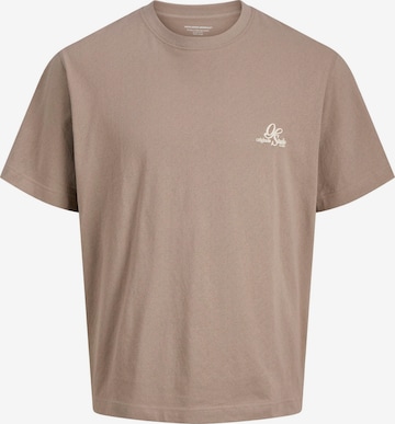 T-Shirt JACK & JONES en marron : devant