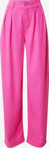 Loosefit Pantalon à pince 'Tanjura' BOSS en rose : devant