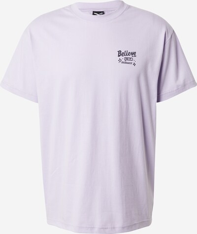Iriedaily T-Shirt 'Believe in Me' en violet / noir, Vue avec produit