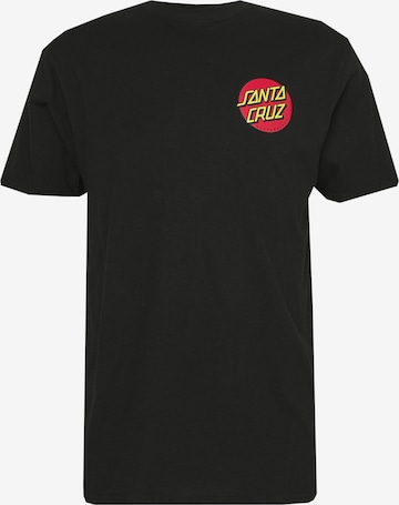 Santa Cruz - Camiseta 'Classic Dot' en negro: frente