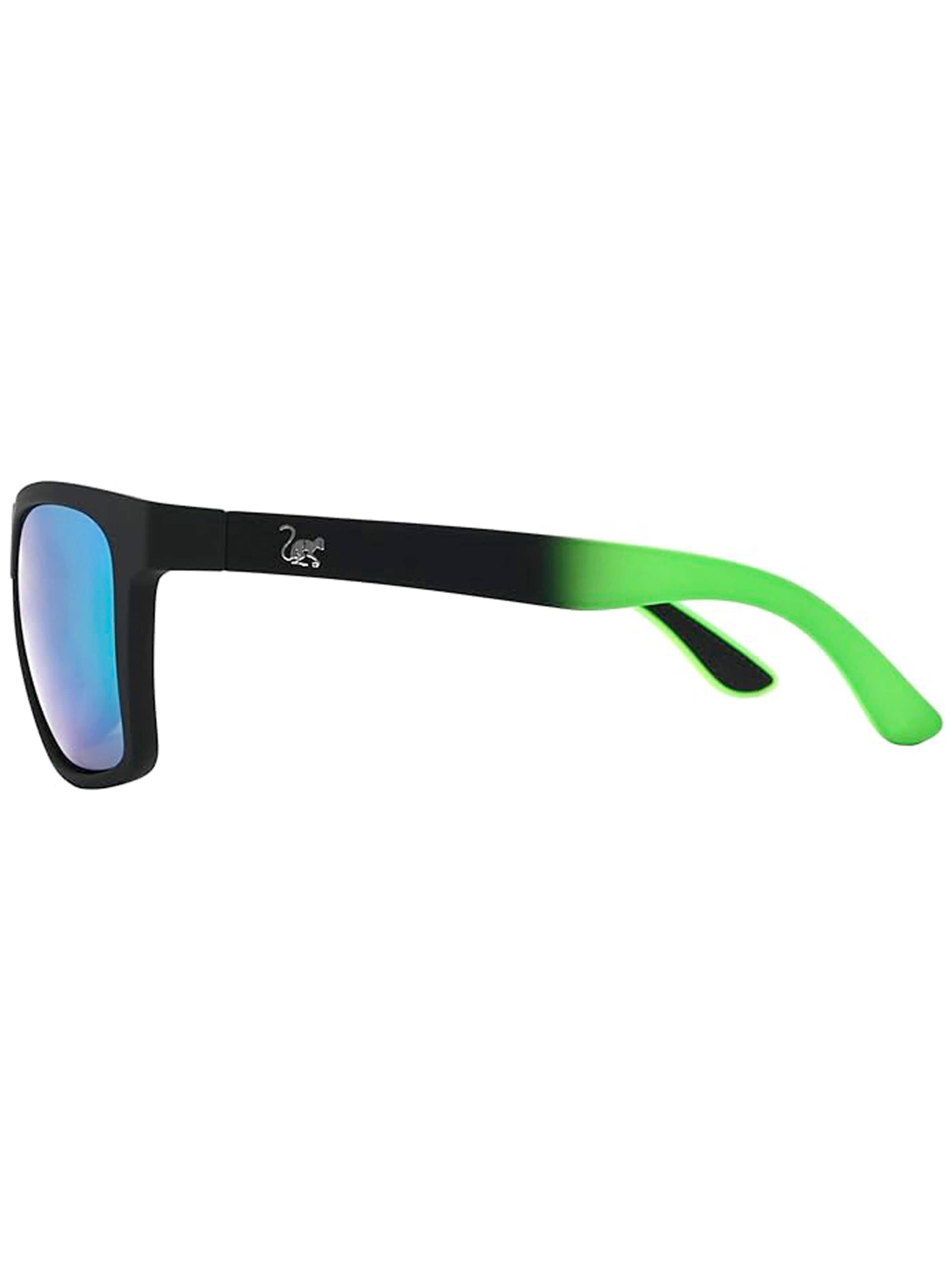 Lunettes de soleil sport Surf Monkey en vert